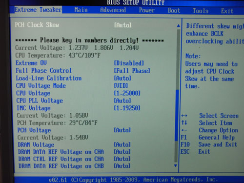 ASUS Maximus III Formula настройки разгона 2